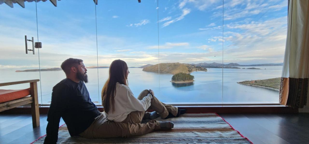 Inti Illimani Lodge Comunidad Yumani ภายนอก รูปภาพ