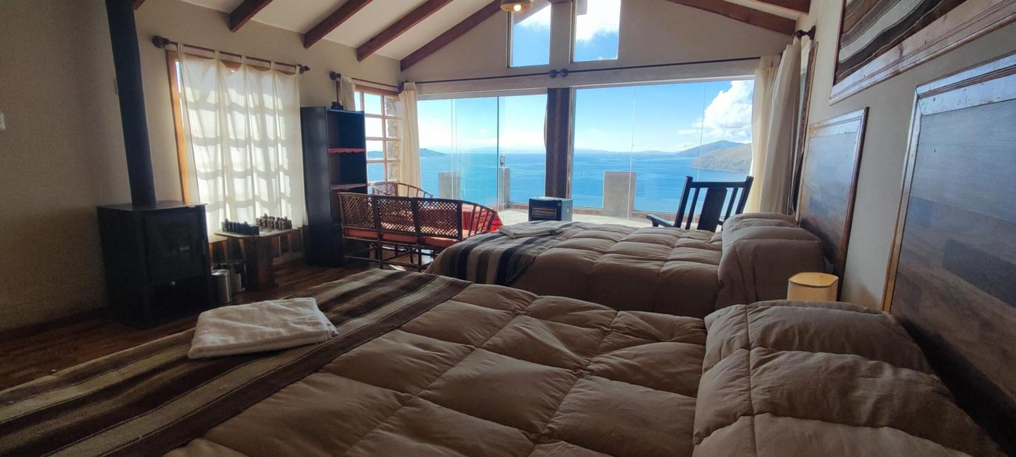 Inti Illimani Lodge Comunidad Yumani ภายนอก รูปภาพ