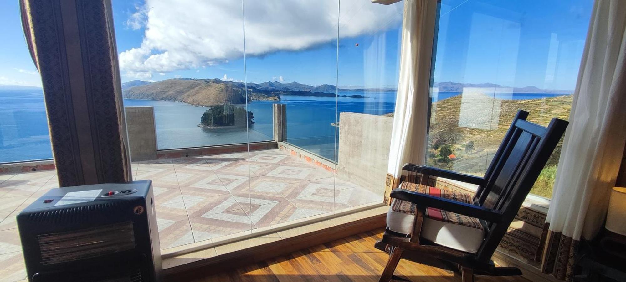 Inti Illimani Lodge Comunidad Yumani ภายนอก รูปภาพ