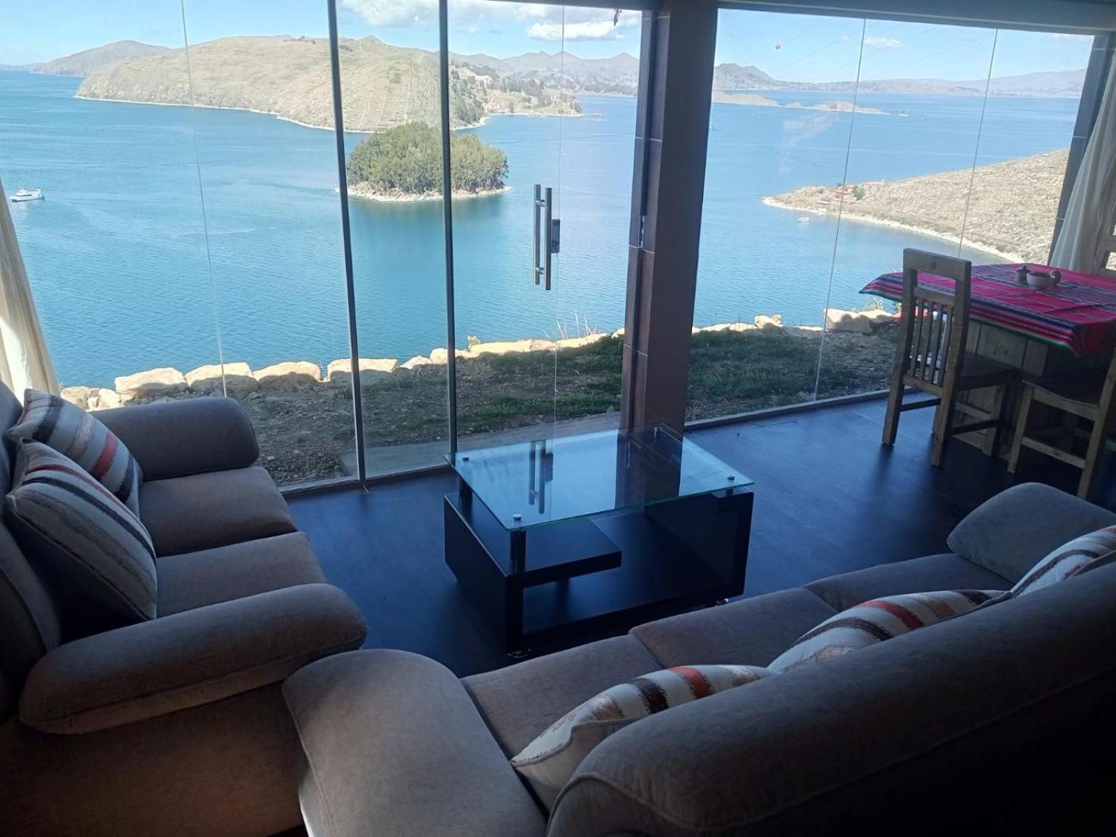 Inti Illimani Lodge Comunidad Yumani ภายนอก รูปภาพ